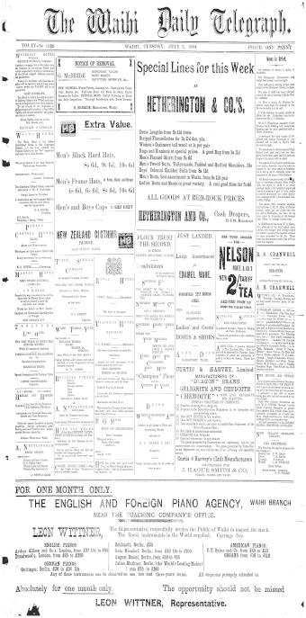 Issue page