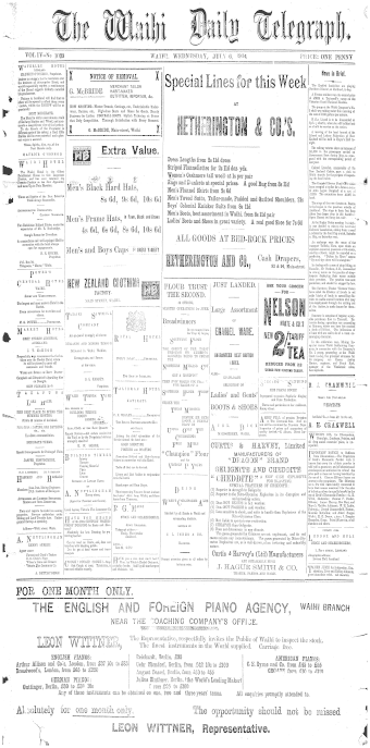 Issue page