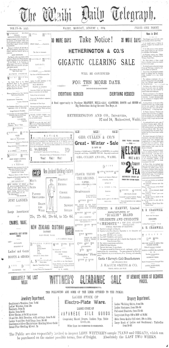 Issue page