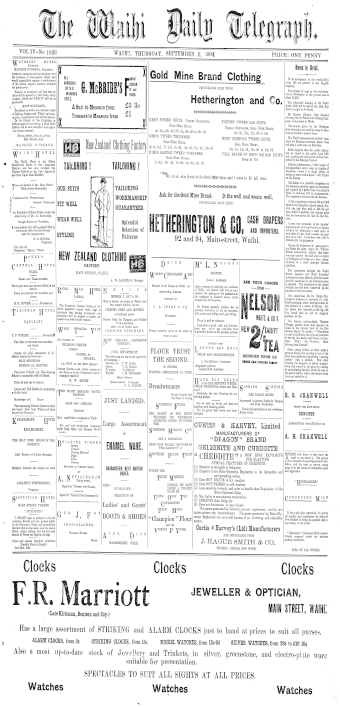 Issue page