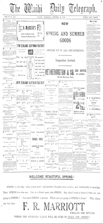 Issue page