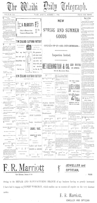 Issue page