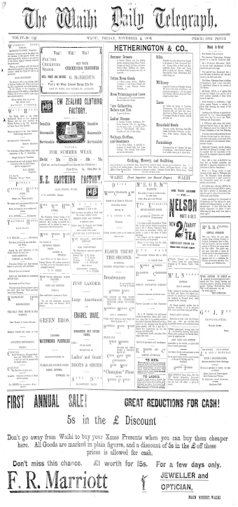 Issue page