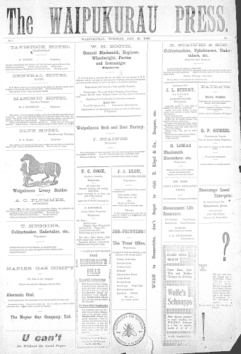 Issue page