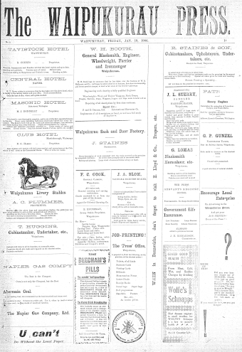 Issue page