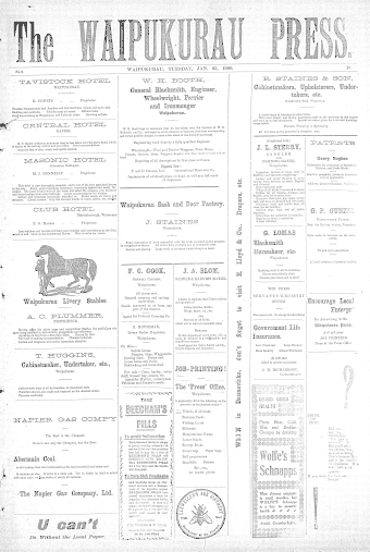 Issue page