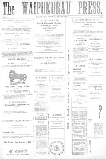 Issue page