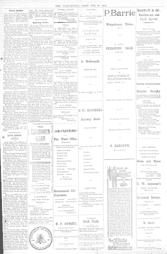 Issue page