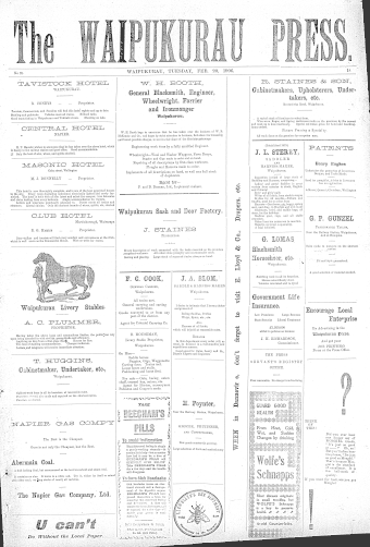Issue page