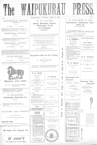 Issue page