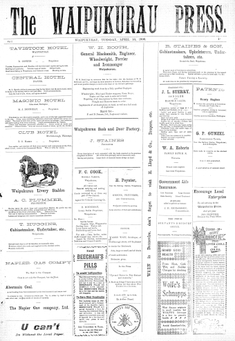 Issue page