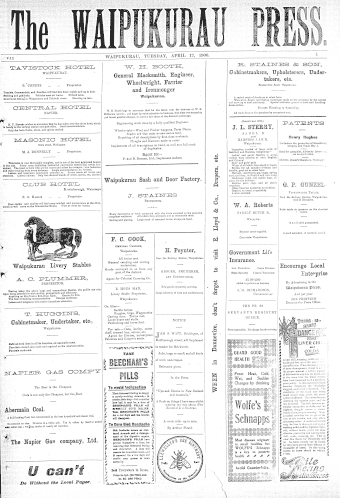 Issue page