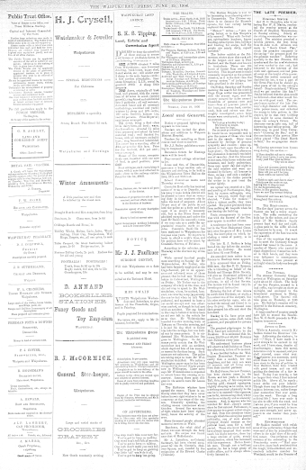 Issue page