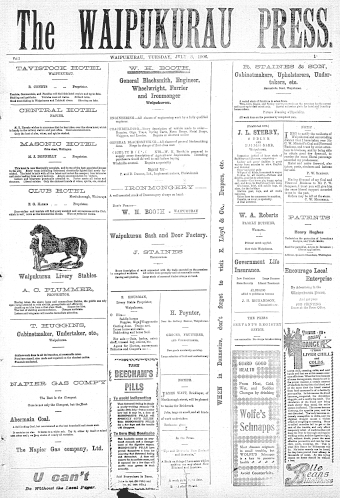Issue page