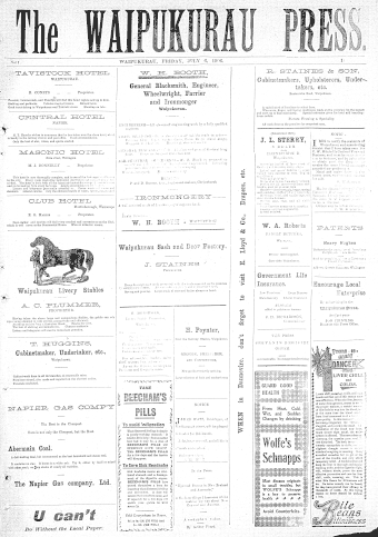 Issue page