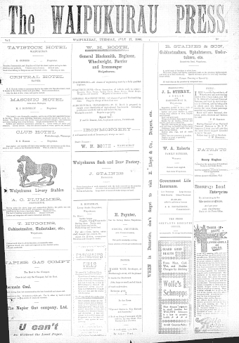 Issue page