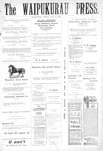 Issue page