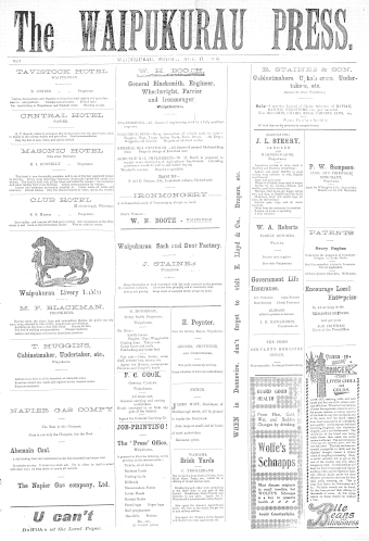 Issue page