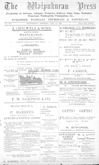 Issue page