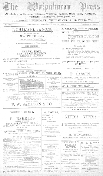 Issue page