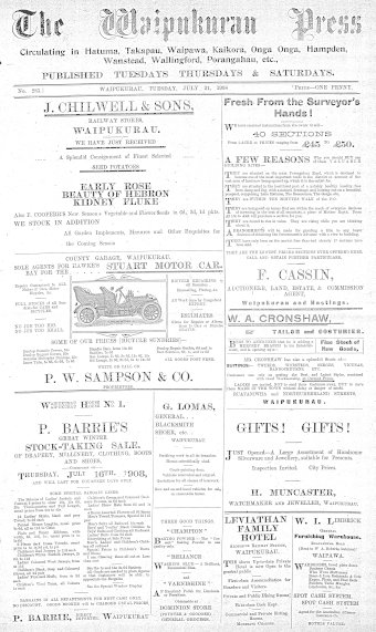Issue page