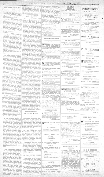 Issue page