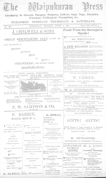 Issue page