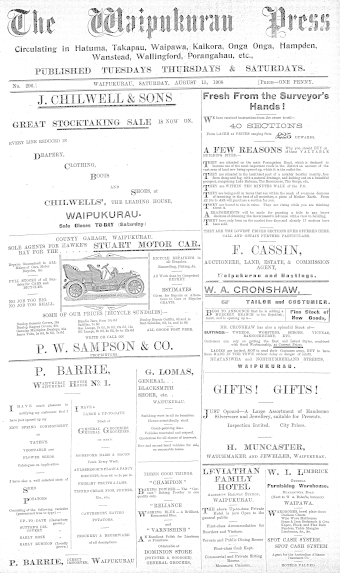 Issue page