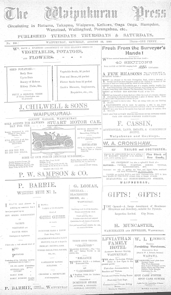 Issue page