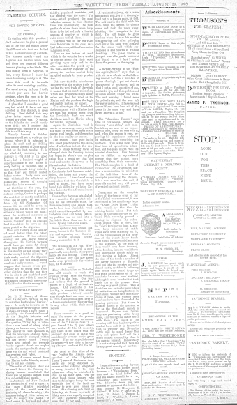 Issue page