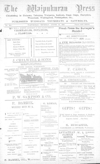 Issue page