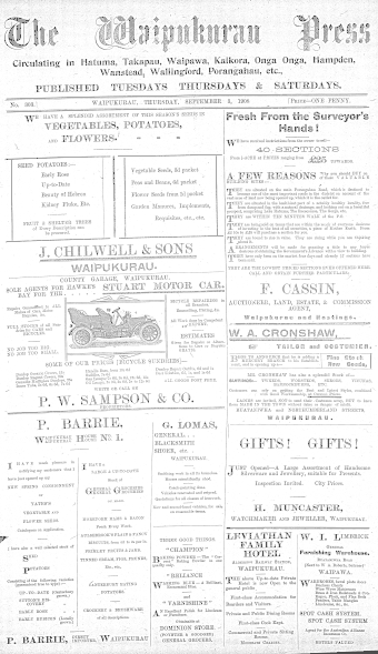Issue page