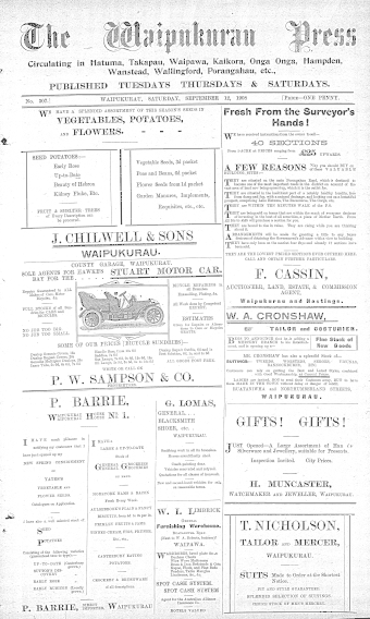 Issue page