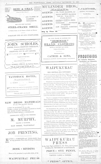 Issue page