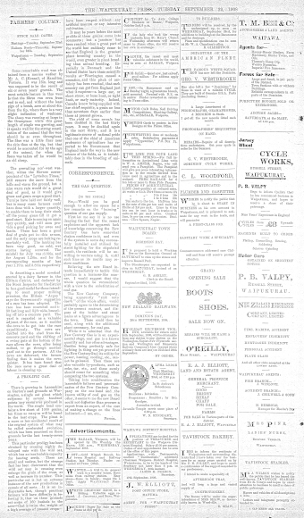 Issue page