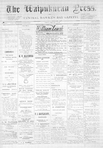 Issue page