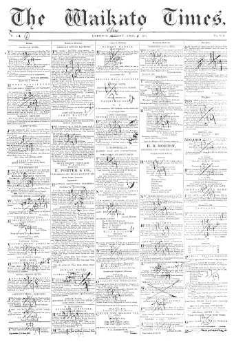 Issue page