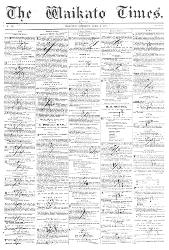 Issue page