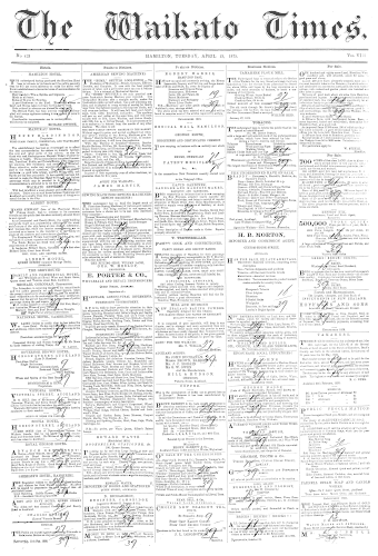 Issue page