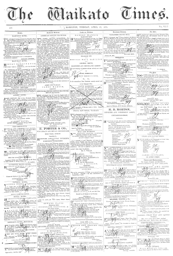 Issue page