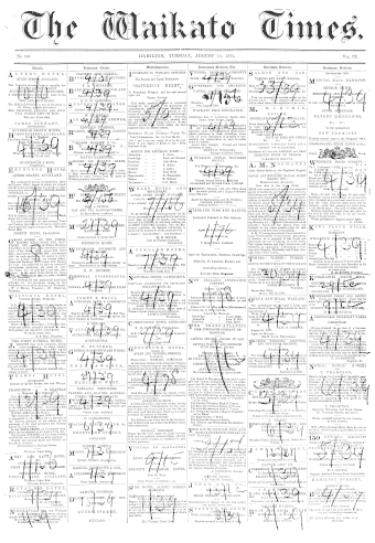 Issue page