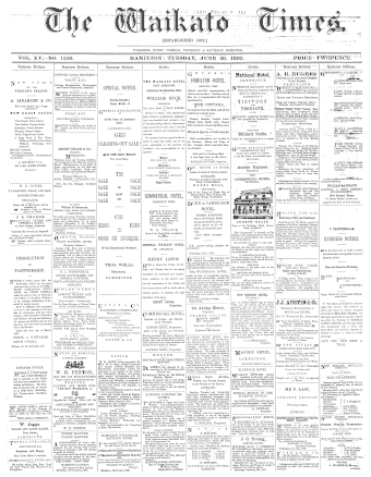 Issue page