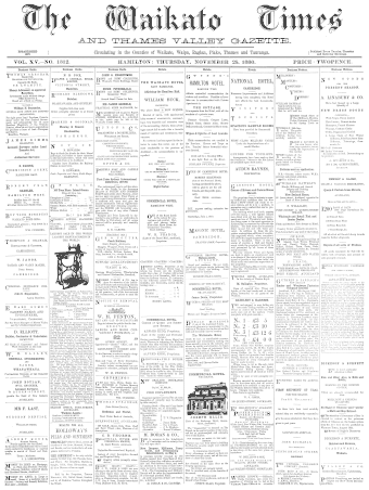 Issue page