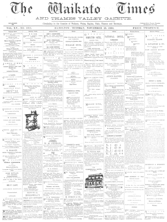 Issue page