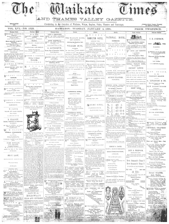 Issue page
