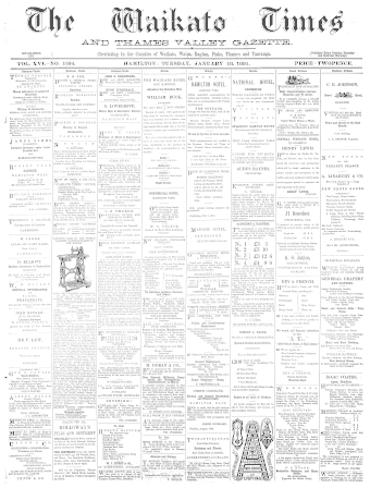 Issue page