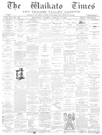 Issue page