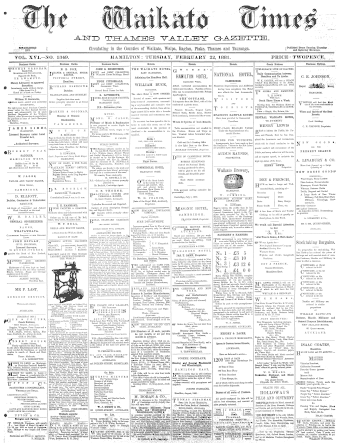 Issue page