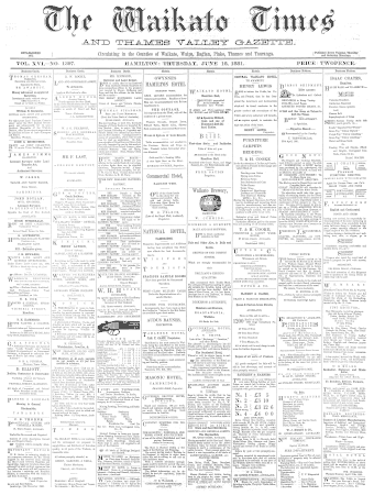 Issue page