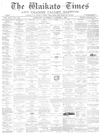 Issue page